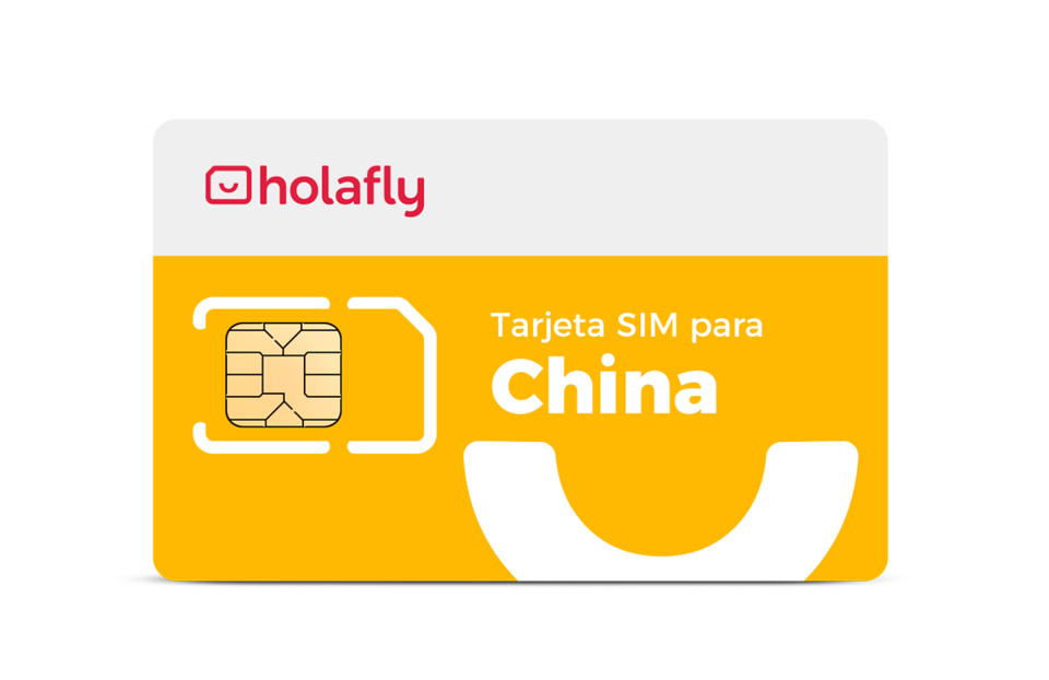Tarjeta SIM holafly para China