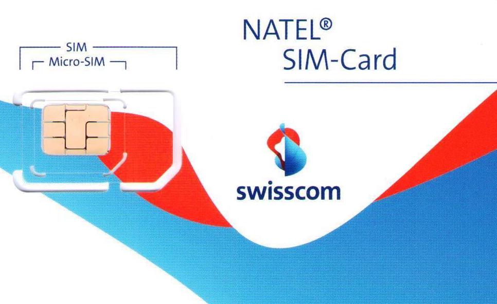 Tarjeta SIM Swisscom 