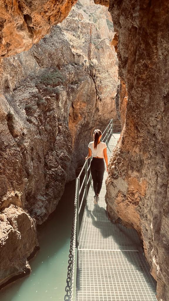 puente ruta del paseo fluvial guadalaviar